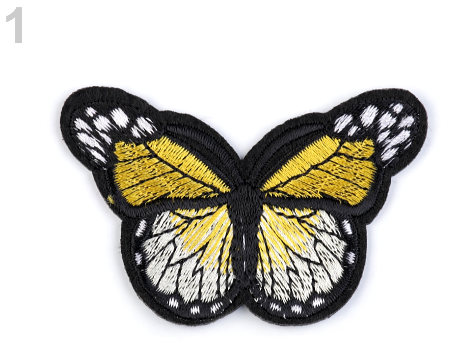 Nažehlovačka motýľ - 1 ks