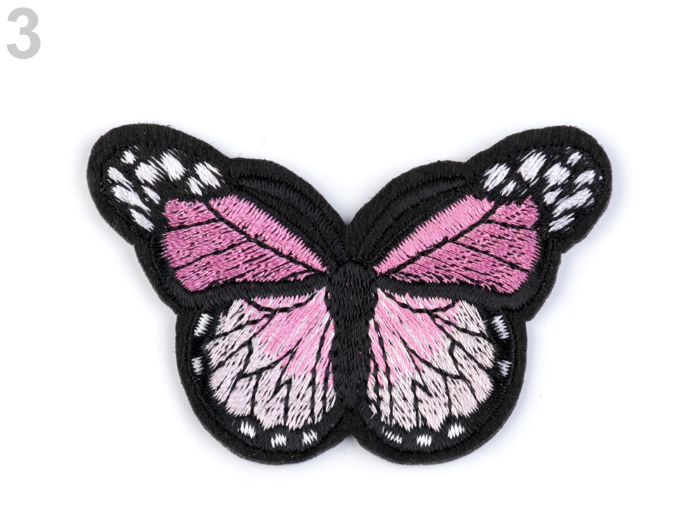 Nažehlovačka motýľ - 1 ks
