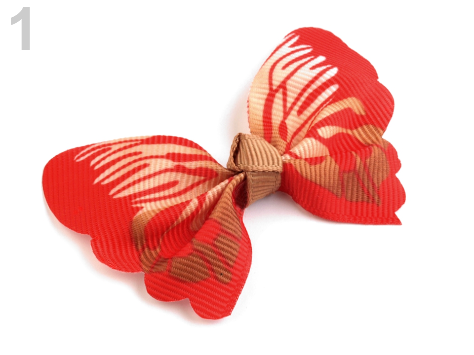 Textilná aplikácia 3D motýľ 2 ks