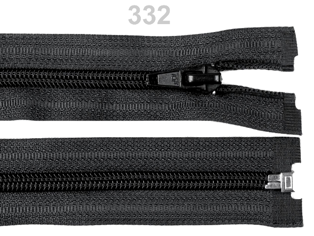 Špirálový zips šírka 5 mm dĺžka 30 cm bundový POL-1ks