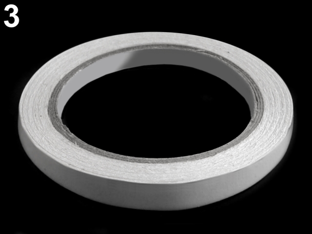 Obojstranná lepiaca páska šírka 12 mm - 1 ks