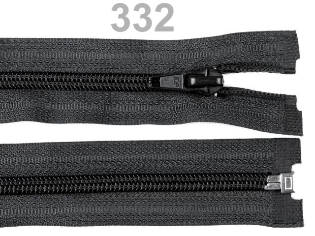 Zips špirálový 5mm,deliteľný, 40cm / bundový/ - 1 ks