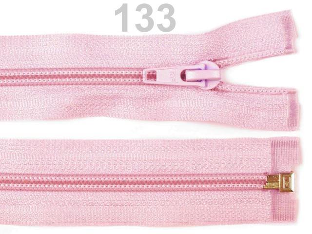 Špirálový zips šírka 5 mm dĺžka 65 cm bundový POL-1ks