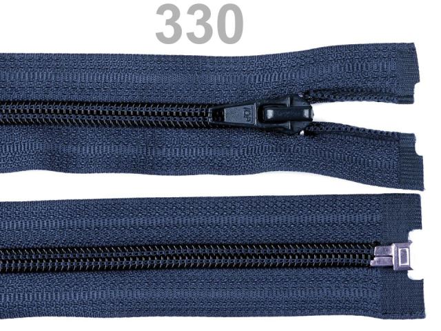 Špirálový zips šírka 5 mm dĺžka 70 cm bundový POL- 1ks