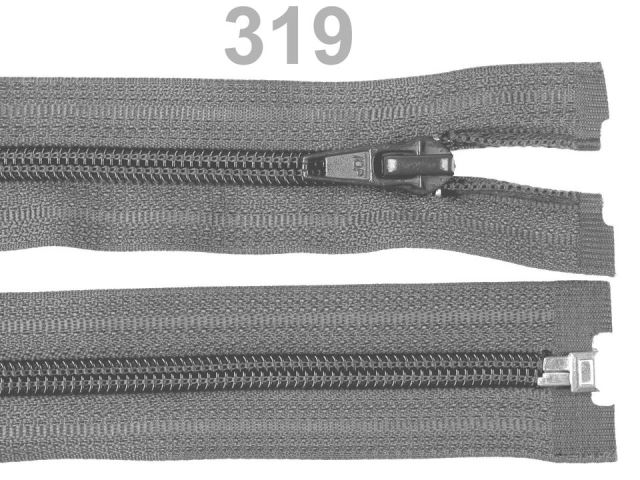 Zips špirálový 5mm,deliteľný, 80cm / bundový/ 