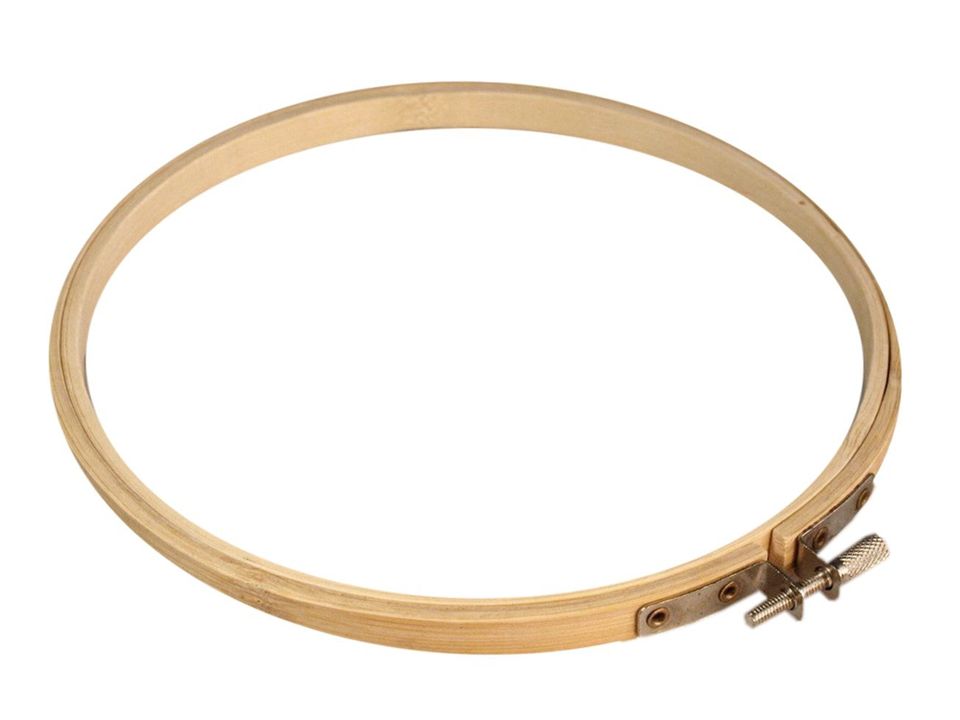 Vyšívací kruh bambusový Ø18 cm - 1 ks