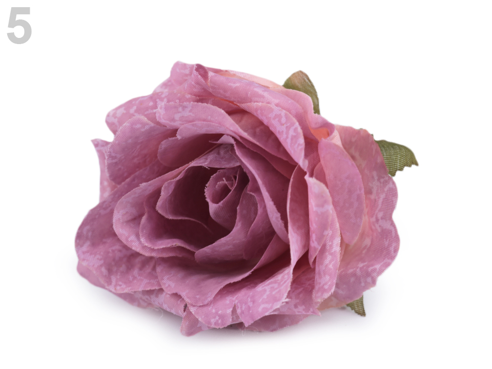 Umelý kvet ruže Ø7 cm - 1 ks