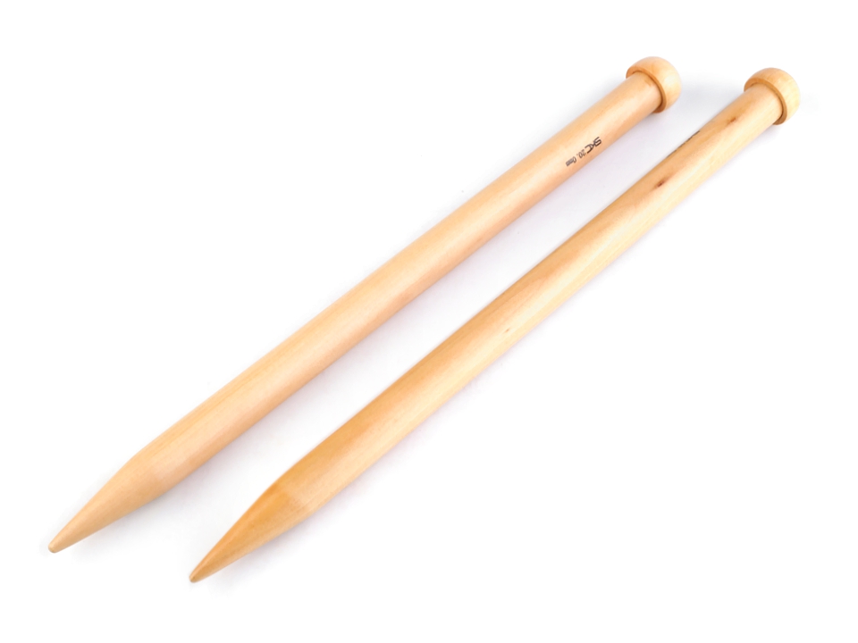 Rovné ihlice č. 20 bambus - 1pár