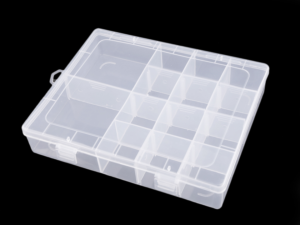 Plastový box / zásobník 4x17x21 cm - 1 ks