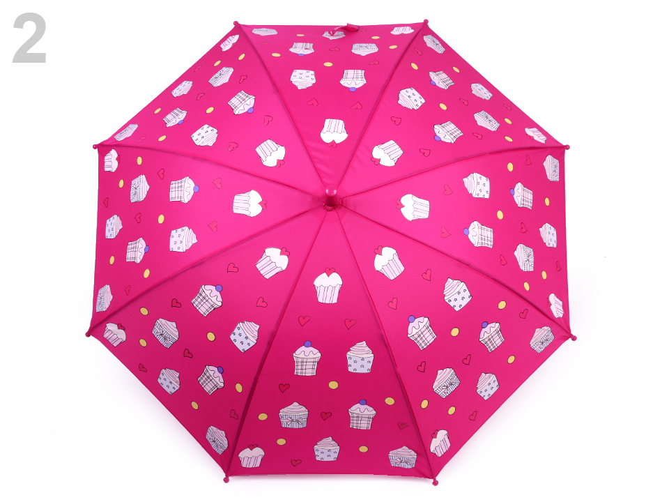 Detský dáždnik meniaci farby - 1 ks
