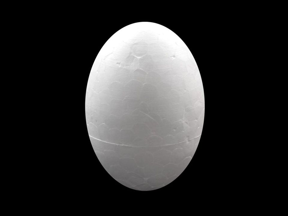 Vajce polystyrénové 6x8 cm - 1 ks