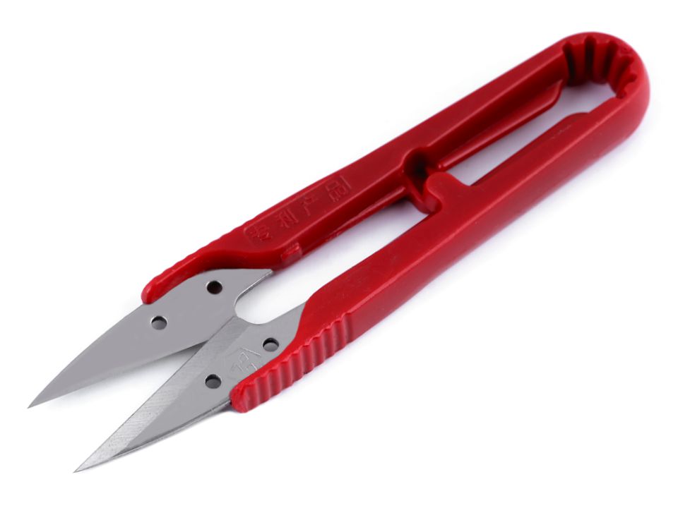 Nožničky cvakačky dĺžka 10,5 cm s plastovou rukoväťou - 1 ks