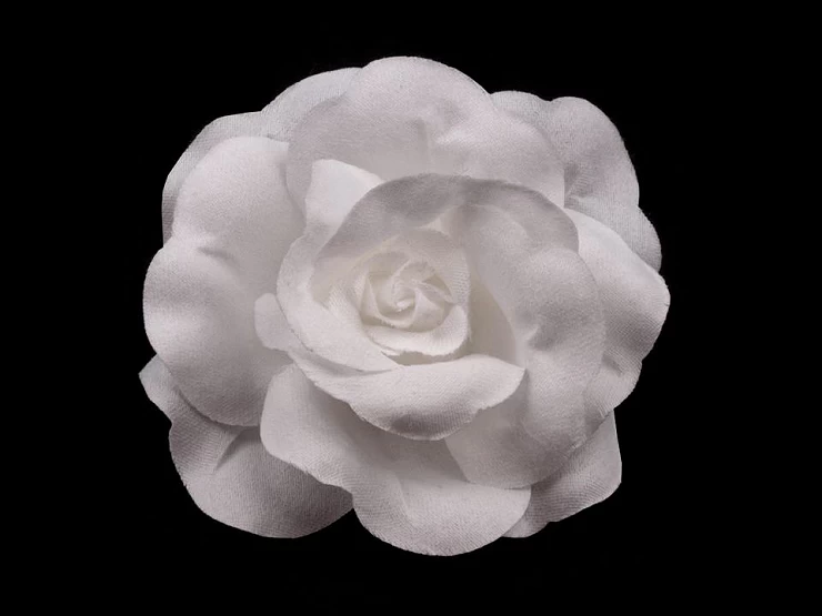 Brošňa / ozdoba ruža Ø6 cm - 1ks