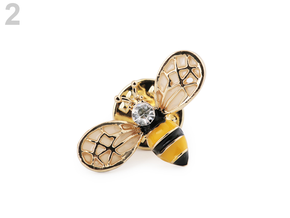 Brošňa / odznak včela
