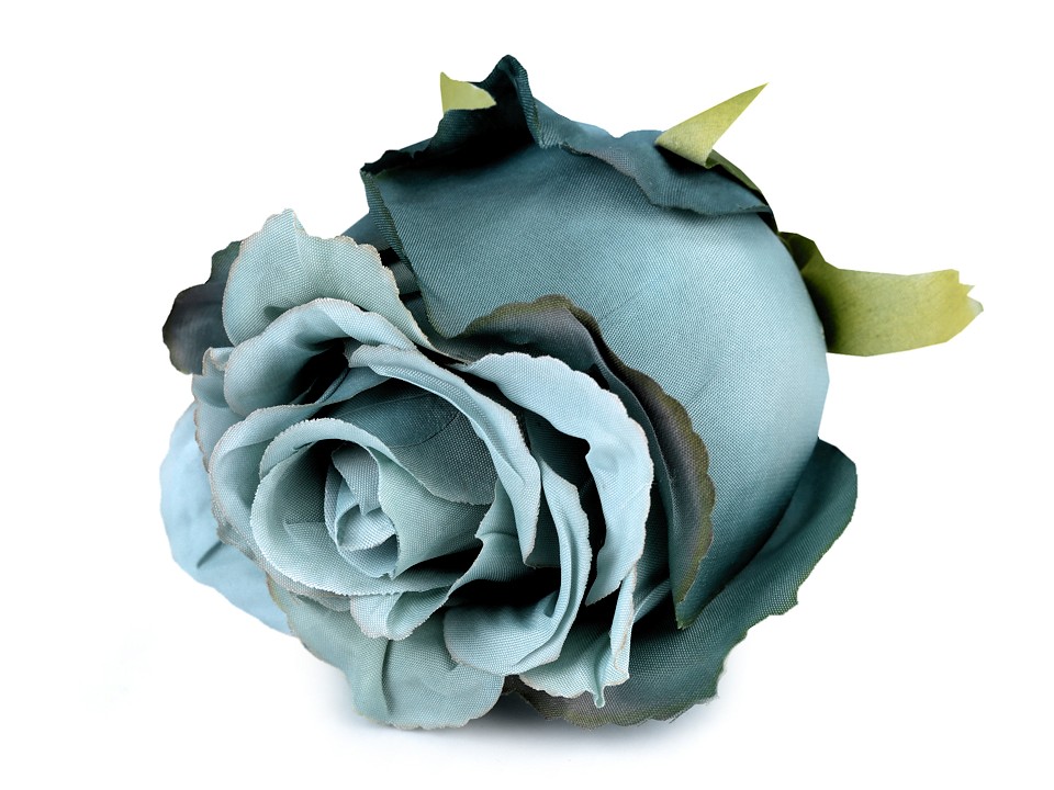 Umelý kvet ruža Ø70 mm - 1 ks