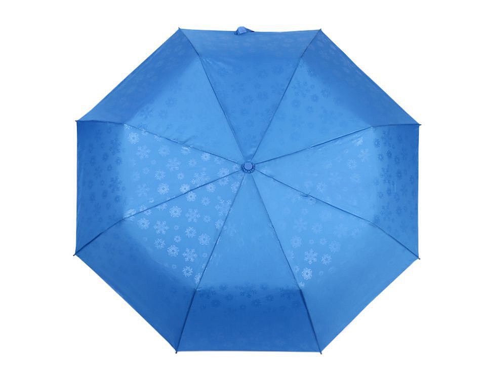 Dámsky skladací vystrelovací dáždnik s jemným vzorom - 1 ks