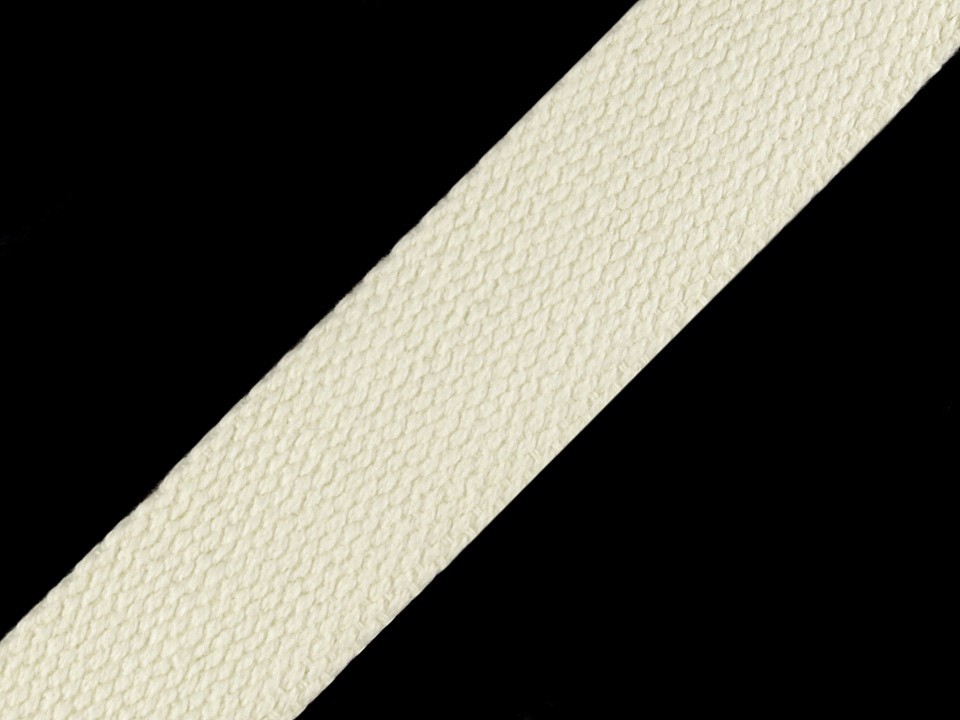 Bavlnený popruh šírka 25 mm - 1 m