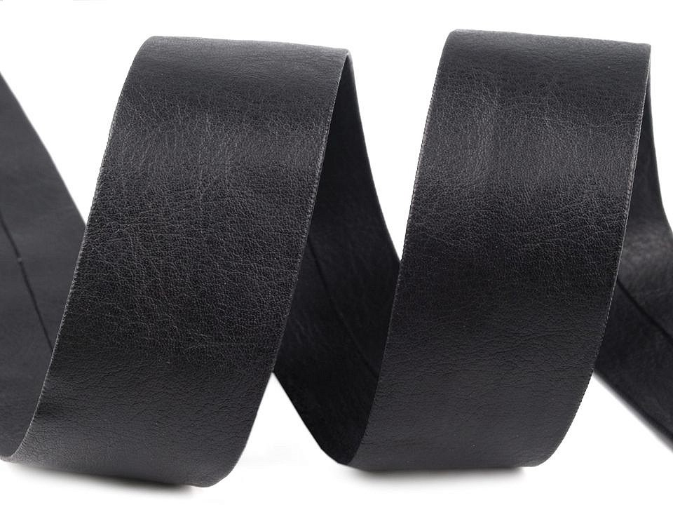 Šikmý prúžok koženkový šírka 30 mm - 3 m