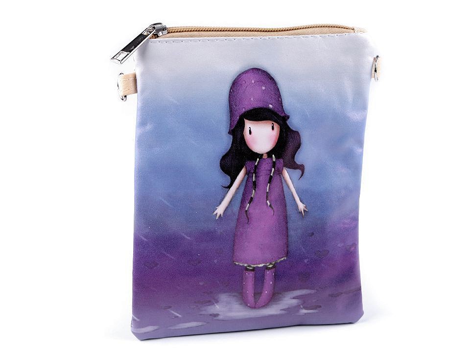 Dievčenská kabelka 14x18 cm s potlačou - 1 ks