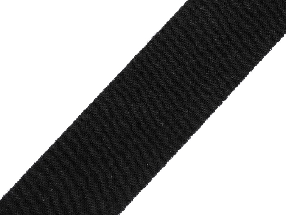 Šikmý prúžok bavlnený elastický šírka 30 mm nezažehlený - 1 m