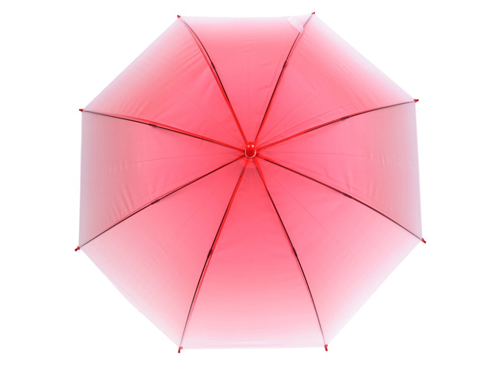 Dámsky / dievčenský vystreľovací dáždnik ombré - 1 ks