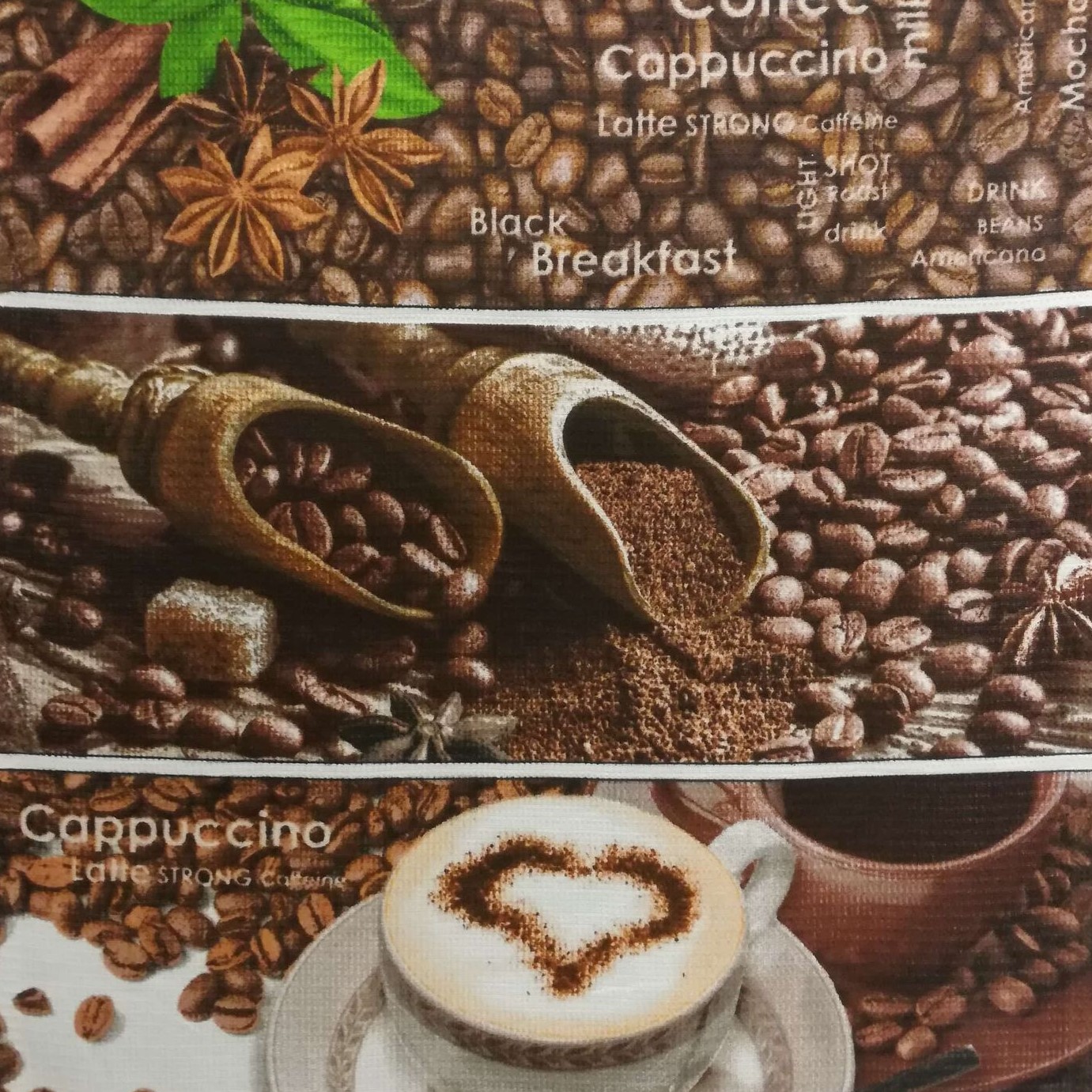WAFFLE NA UTIERKY- PANEL- KAFFE