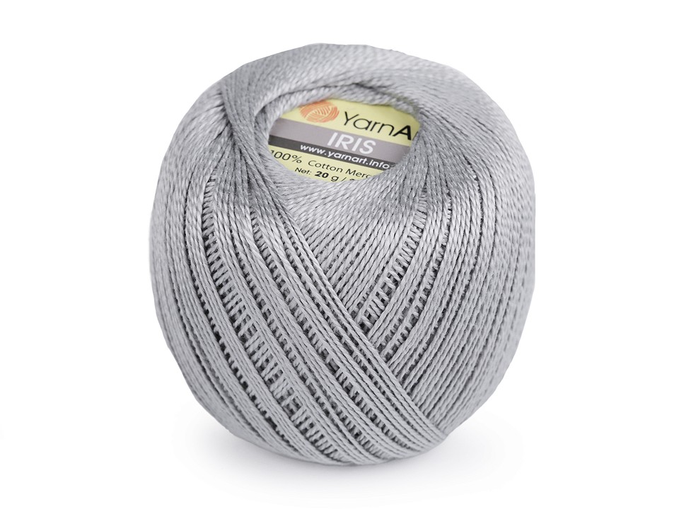 Bavlnená priadza hačkovacia Iris 20 g - 1 ks