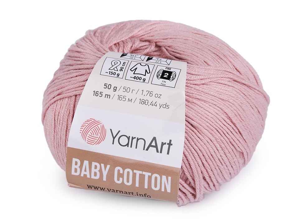 Pletacia priadza YarnArt Baby Cotton 50g