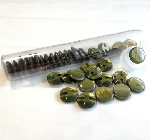 Plastový gombík veľkosť 22 mm