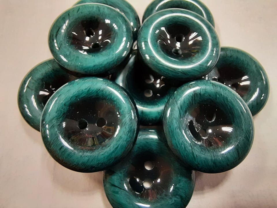 Gombík "ombré"  Ø 16mm - 1 ks