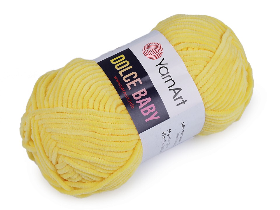 Pletacia ženilková priadza YarnArt Dolce Baby 50g