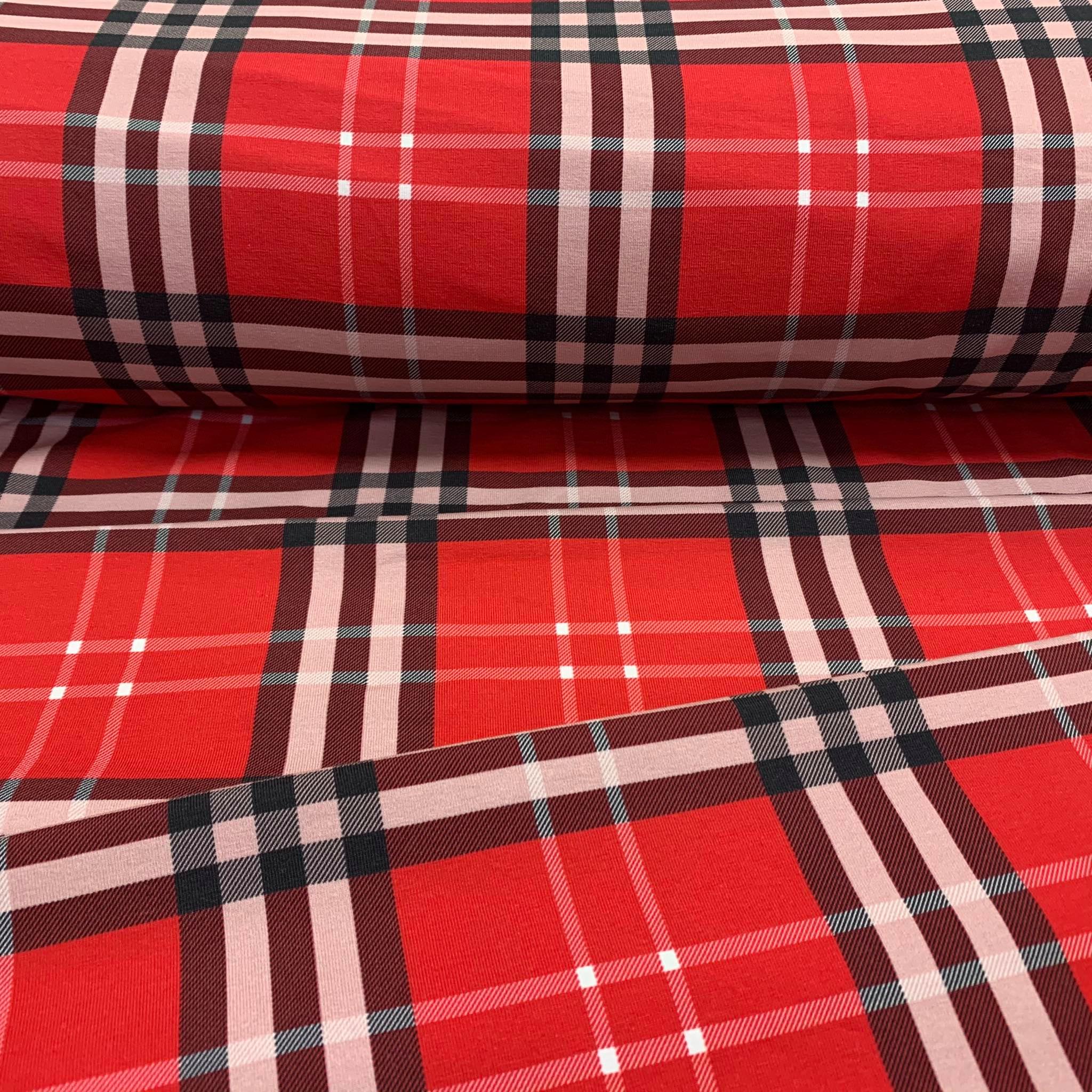 DIGI KÁRO BURBERRY NA ČERVENOM ÚPLETE