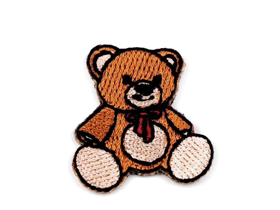 Nažehlovačka medveď - 1 ks