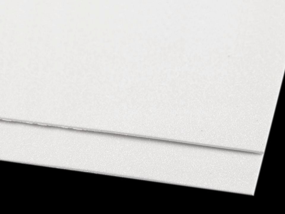 Penová guma Moosgummi s glitrami 20x30 cm - 2ks