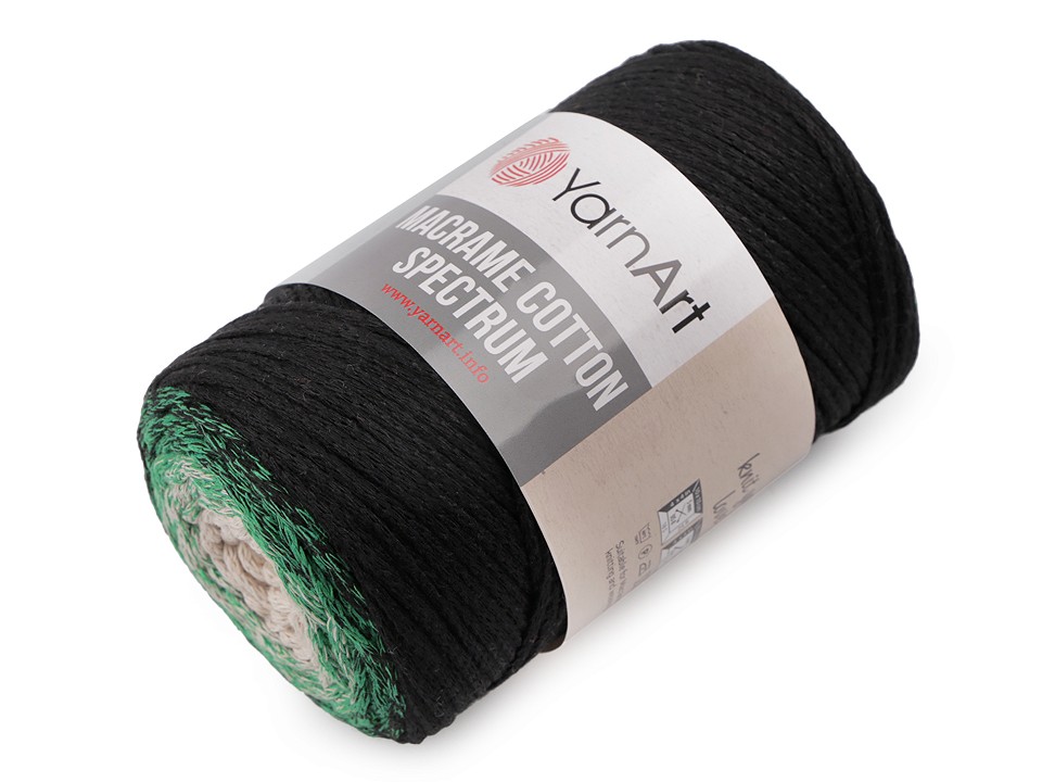 Pletacia priadza YarnArt Macrame Cotton Spectrum 250g