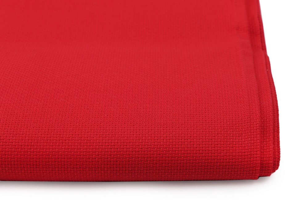 Vyšívacia tkanina Kanava šírka 140 cm 54 očiek - 1 m