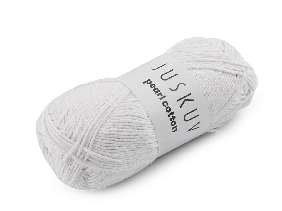 Bavlnená pletacia priadza Juskuv Pearl Cotton 100g