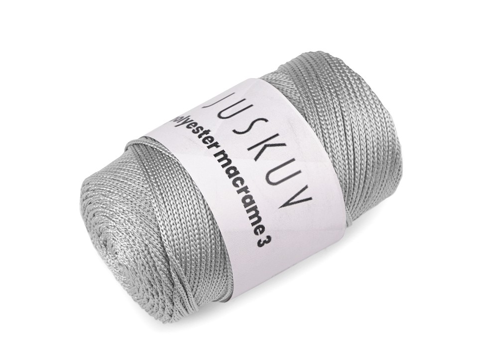 Pletacia priadza Juskuv PES macramé 3; 100 g