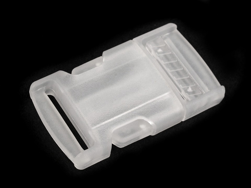 Spona trojzubec šírka 25 mm - 5 párov