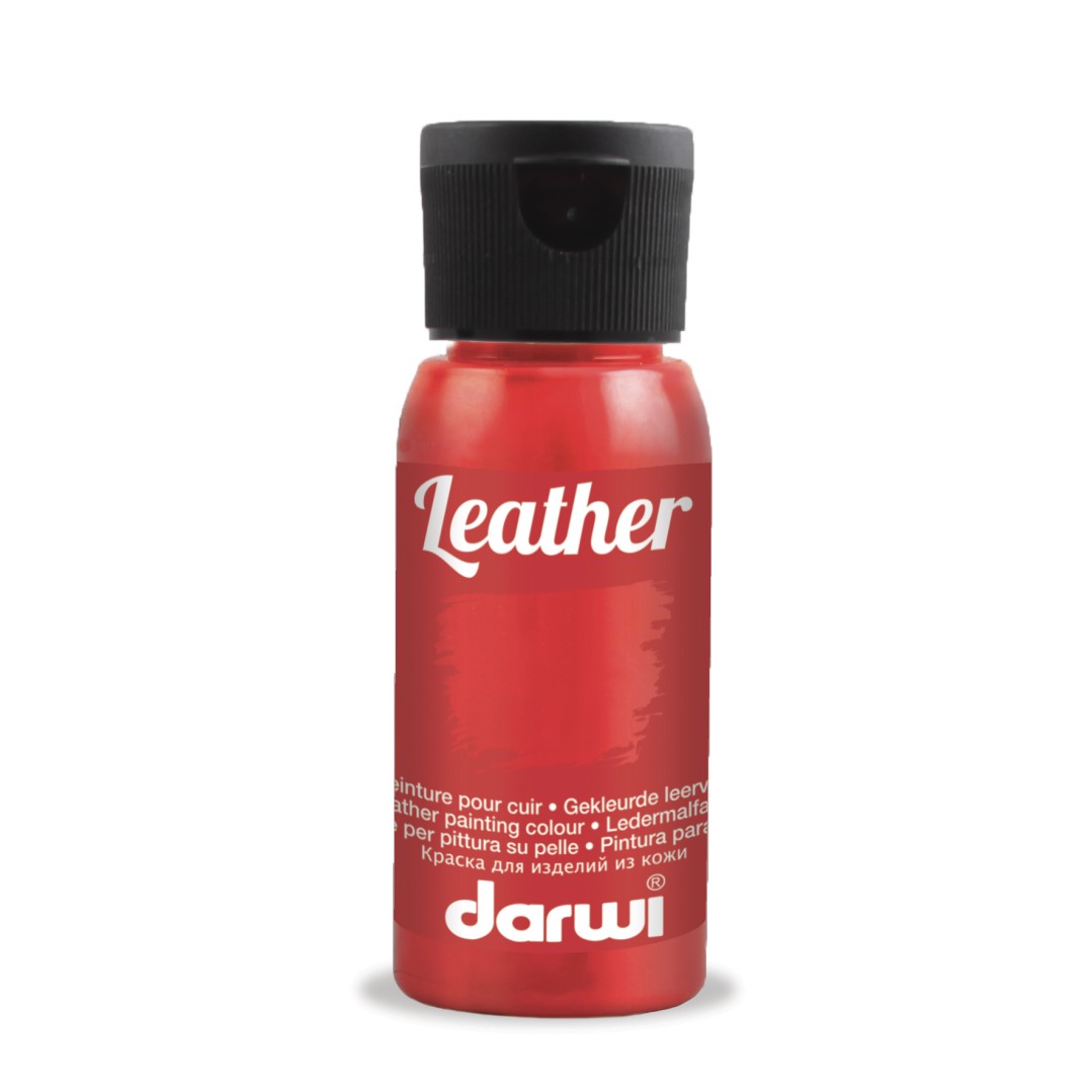 DARWI LEATHER farba na kožu 50ml, rumelková