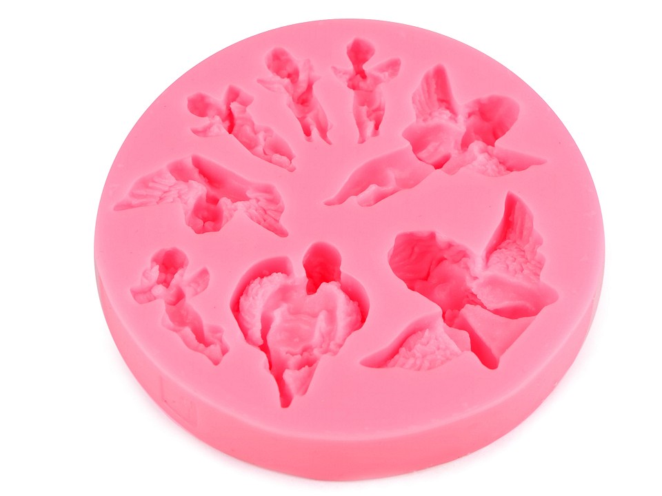 Silikónová forma anjel Ø9,5 cm - 1 ks