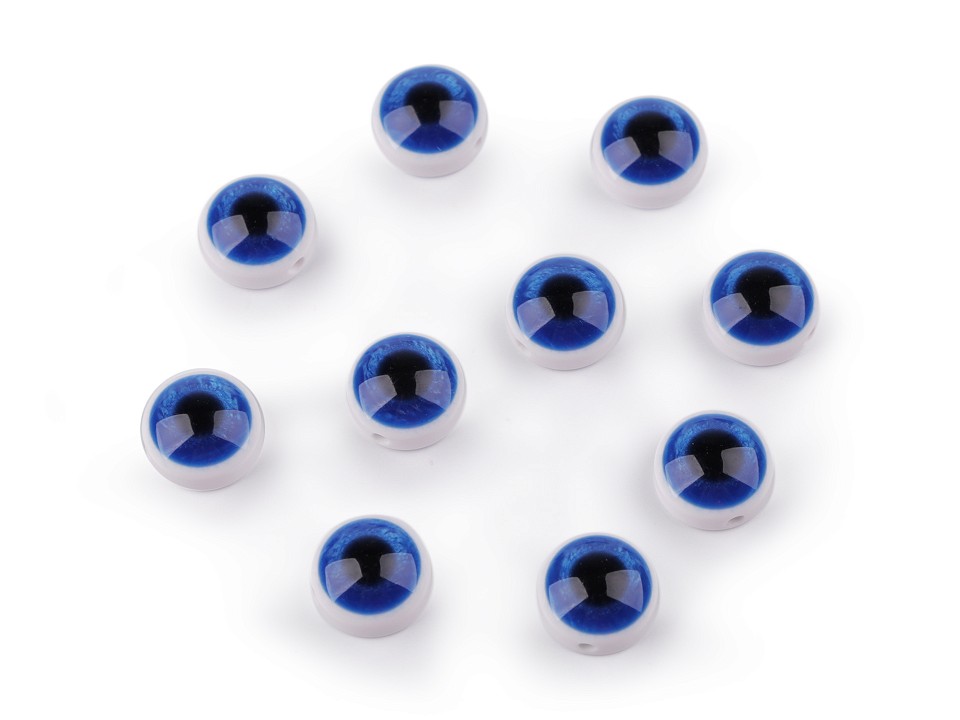 Našívacie oči Ø13 mm - 10 ks