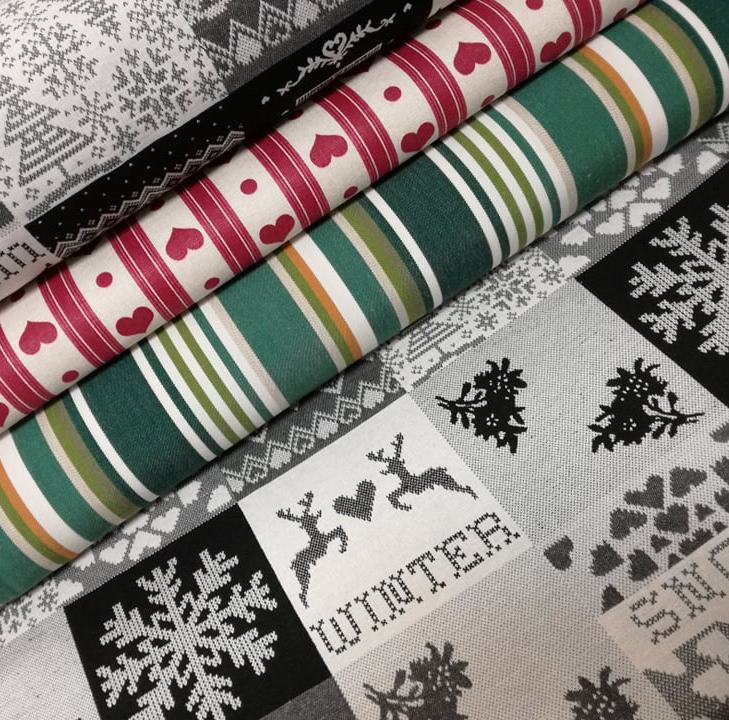 ZIMNÝ PATCHWORK SOLDEU NEGRO- OBOJSTRANNÁ POŤAHOVKA