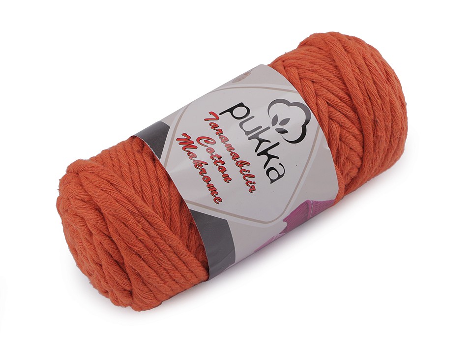 Recyklovaná bavlnená priadza Pukka Cotton Makrome 250g