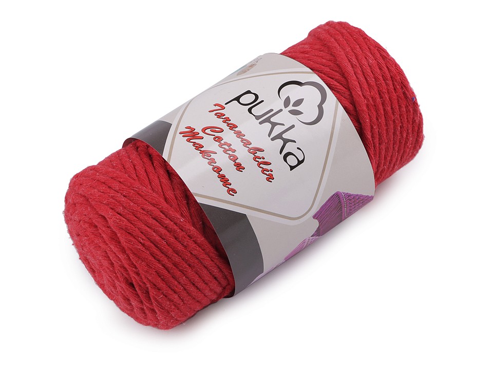 Recyklovaná bavlnená priadza Pukka Cotton Makrome 250g
