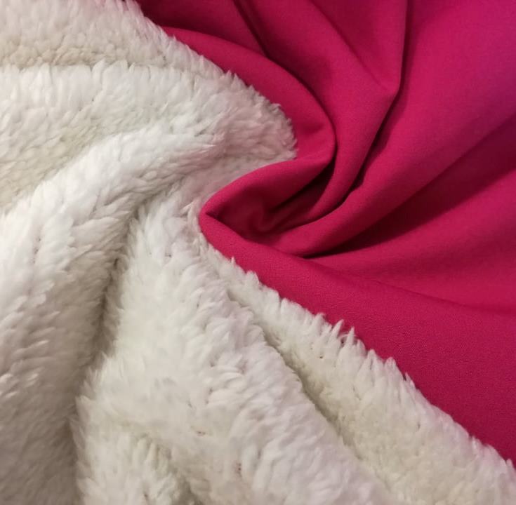 ZIMNÝ SOFTSHELL COSY S BARANČEKOM RUŽOVÝ