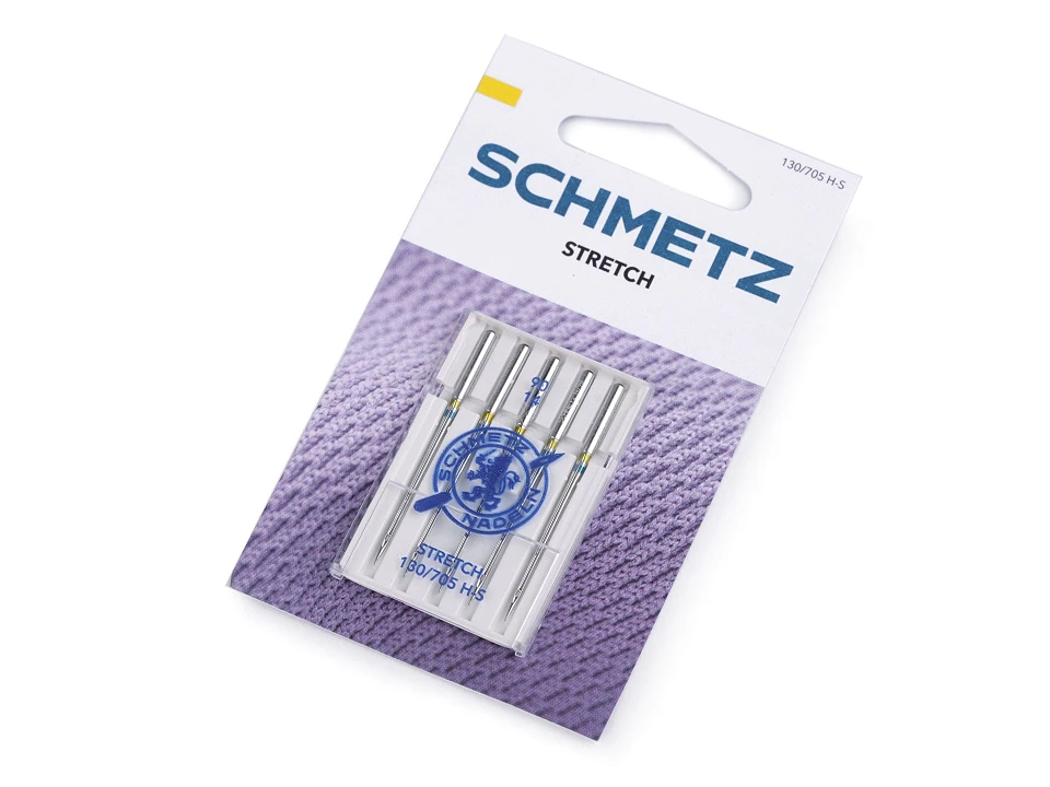 Strojové ihly Stretch ; 90;  Schmetz na karte 