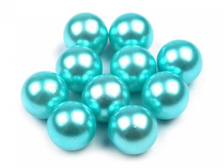 Dekoračné guľky / perly bez dierok Ø10 mm - 30ks