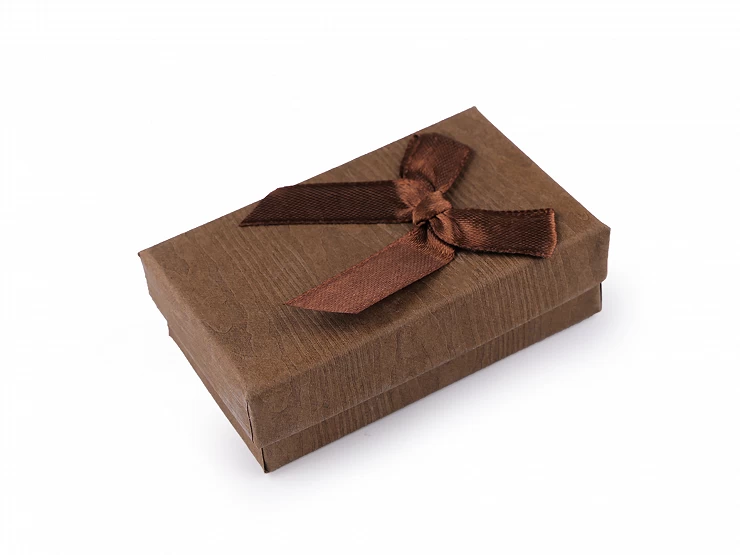 Krabička s mašličkou 5x8 cm - 1ks