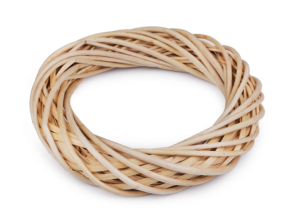 Prútený veniec Ø30 cm - 1 ks